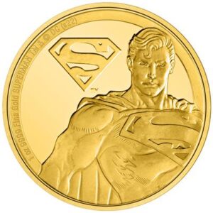 2022 Niue 1 oz Gull "Classic Superheroes - Superman" Proof M/Etui & COA