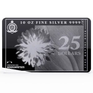 2023 Niue 10 oz Sølvbarre Coinbar BU Forseglet