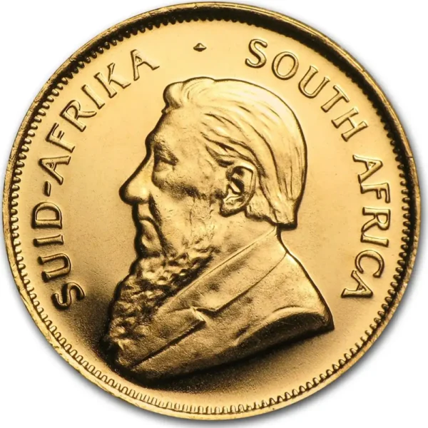 1987 Sør-Afrika 1/10 oz Gull Krugerrand Anmerkning M/Air-tite kapsel - Bilde 2