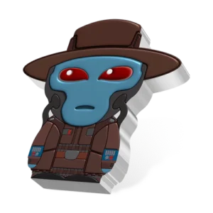2022 Niue 1 oz Sølv Chibi Coin "The Book Of Boba Fett - Cad Bane" Proof M/Etui & COA