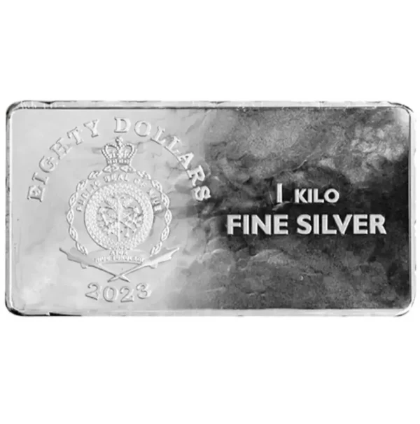 2023 Niue 1 Kilo Sølv 80$ Viking Myntbarre Forseglet - Bilde 2