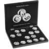VOLTERRA Myntetui for 20 stk. "Panda" Sølvmynter (1 oz) i originale kapsler