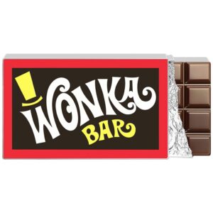 2023 Niue 5 oz Sølv Willy Wonka - Wonka Bar Farget Proof M/Etui & COA