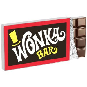2023 Niue 5 oz Sølv Willy Wonka - Wonka Bar Farget Proof M/Etui & COA