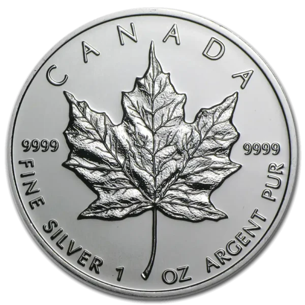 2009 Canada 1 oz Sølv Maple Leaf Anmerkning