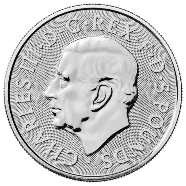 2025 Storbritannia 2 oz Sølv Tudor Beasts - Greyhound BU - Bilde 2