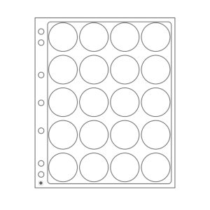 plastic-sheets-encap-clear-pockets-for-20-coins-with-a-diameter-between-38-and-40-mm
